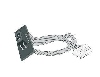 ZEBRA - W126100854 - Kit capteur d'espacement du support supérieur