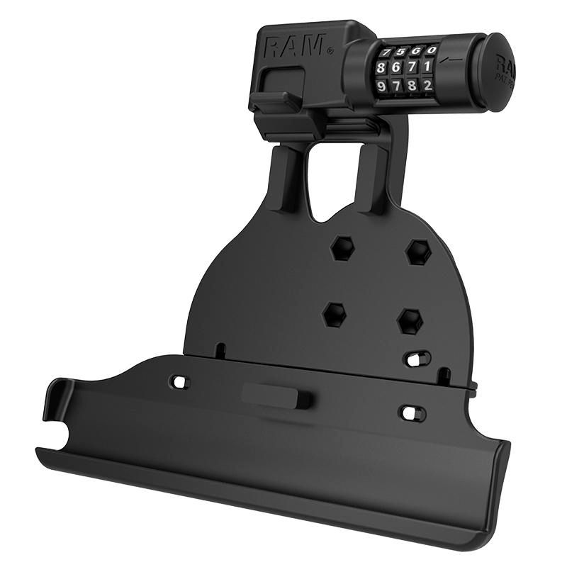 RAM Mounts - W126108848 - UNPKD RAM COMBO LOCKING CRADLE FOR APPLE IPAD AIR 1 and 2, IPAD 5TH and 6TH GEN AND PRO 9.7