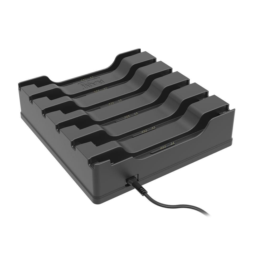 RAM Mounts - W126108859 - UNPKD RAM SAMSUNG TAB ACTIVE2, TAB ACTIVE3, AND TAB ACTIVE PRO POWERED 6 GANG DOCK
