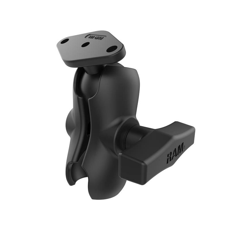 RAM Mounts - W126109034 - UNPKD RAM MOUNTS W/ 1 RAM-238 DIAMOND BASE AND bras court Double Socket Arm, 317 g, 1 pièce(s)