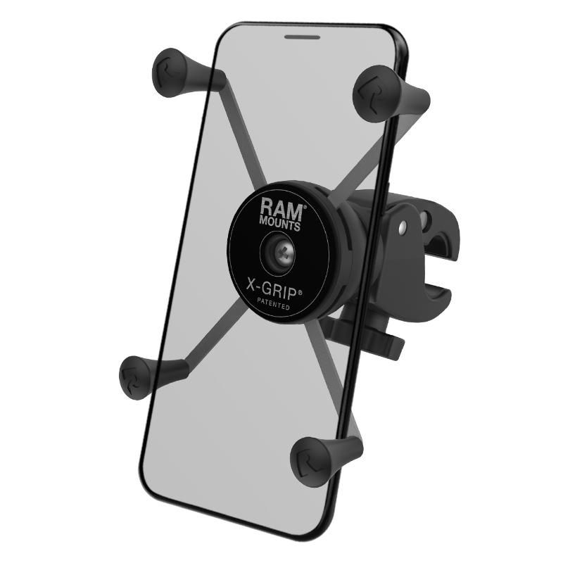 RAM Mounts - W126109137 - PHABLET X-GRIP PIN LOCK W/TOUGHCLAW RAM-HOL-UN10-400-1U, Téléphone portable/Smartphone, Support passif, Vélo, Noir