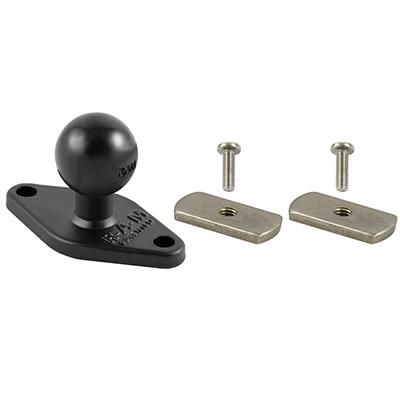 RAM Mounts - W126109221 - Base du rail de l'accoudoir/de l'assise de taille B