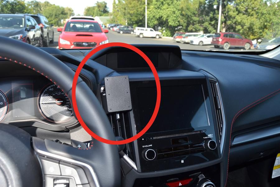 BRODIT - W126155108 - Proclip Monteringsbeslag - Subaru Forester Sport 19-20 855513, Téléphone portable/Smartphone, Support passif, Voiture, Noir