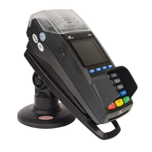 HAVIS ENS - W126273088 - FlexiPole Quick Release Compact Payment Terminal Stand ASS90121A, POS mount, Black, 330°, 200 mm, 100 mm, 105 mm
