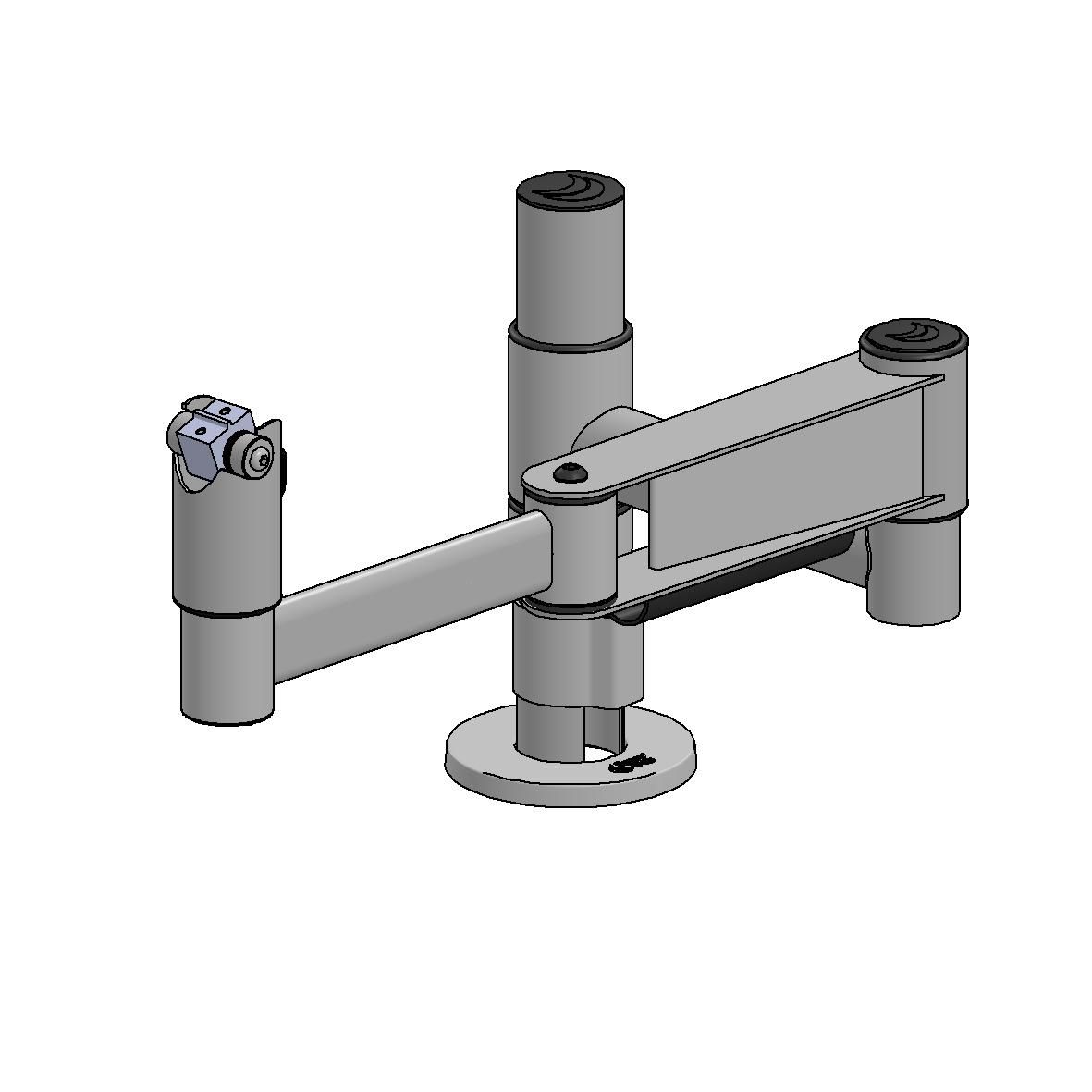 ERGONOMIC SOLUTIONS - W126289360 - SP2 SpacePole Drive Trough solution sans plaque - Noir
