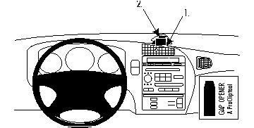 BRODIT - W126346190 - Support de montage