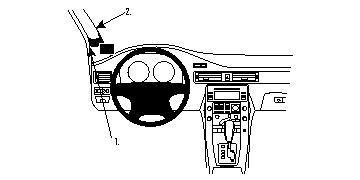 BRODIT - W126346191 - Support de montage