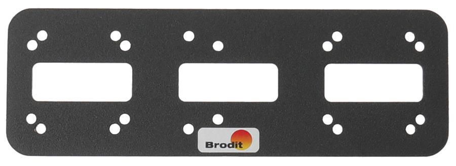 BRODIT - W126346550 - Plaque de montage en métal
