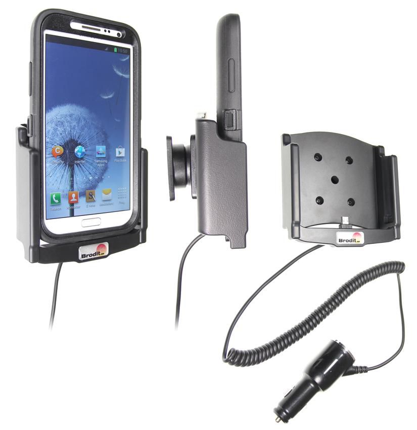 BRODIT - W126347018 - Support actif avec adaptateur allume cigare