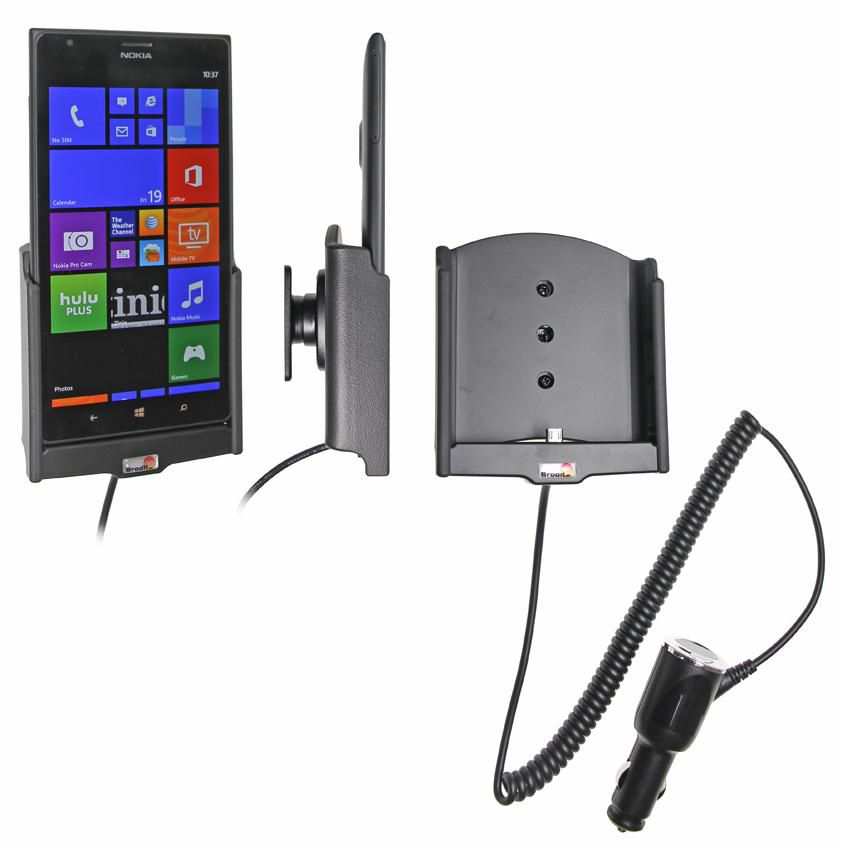 BRODIT - W126347049 - Support actif avec adaptateur allume cigare