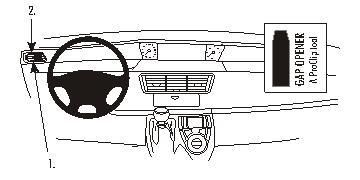BRODIT - W126348611 - ProClip ProClip