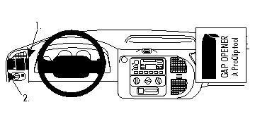 BRODIT - W126348616 - ProClip ProClip