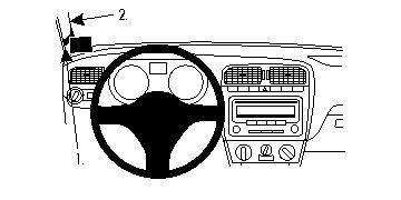 BRODIT - W126348711 - ProClip ProClip