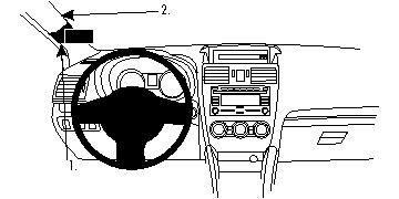 BRODIT - W126348785 - ProClip 804748, noir