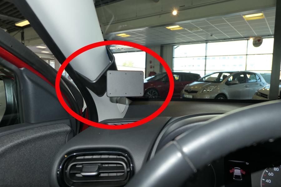 BRODIT - W126348892 - ProClip 805696, Téléphone portable/Smartphone, Support passif, Voiture, Noir