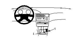 BRODIT - W126348922 - ProClip ProClip