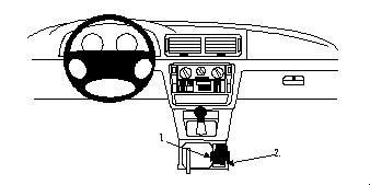 BRODIT - W126348951 - ProClip ProClip