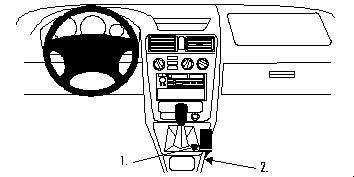 BRODIT - W126348956 - ProClip ProClip