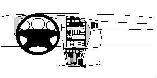 BRODIT - W126348968 - ProClip ProClip