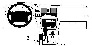 BRODIT - W126348978 - ProClip ProClip