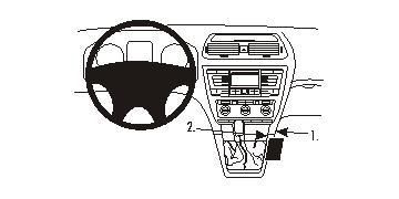 BRODIT - W126349055 - Proclip uniquement pour ambiente