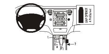 BRODIT - W126349075 - ProClip ProClip
