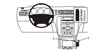 BRODIT - W126349076 - Proclip uniquement pour les modèles avec