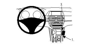 BRODIT - W126349088 - ProClip ProClip