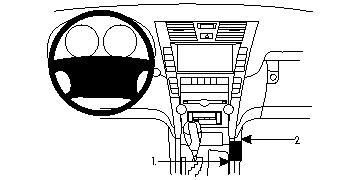 BRODIT - W126349089 - ProClip ProClip