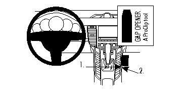 BRODIT - W126349116 - ProClip ProClip