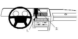 BRODIT - W126349215 - ProClip ProClip