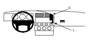BRODIT - W126349252 - Proclip uniquement pour les modèles avec