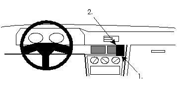 BRODIT - W126349257 - ProClip ProClip