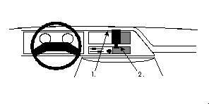 BRODIT - W126349263 - ProClip ProClip