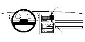 BRODIT - W126349268 - ProClip ProClip