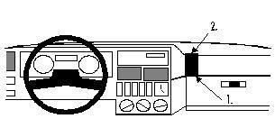 BRODIT - W126349273 - ProClip ProClip