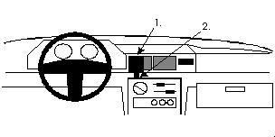 BRODIT - W126349280 - ProClip ProClip