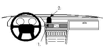 BRODIT - W126349303 - ProClip ProClip