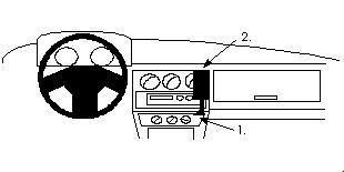 BRODIT - W126349306 - ProClip ProClip