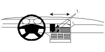 BRODIT - W126349322 - ProClip ProClip