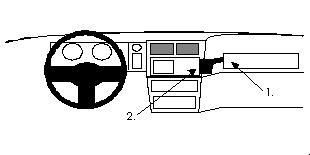 BRODIT - W126349332 - ProClip ProClip