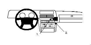 BRODIT - W126349340 - ProClip ProClip
