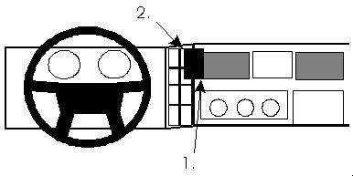 BRODIT - W126349351 - ProClip ProClip