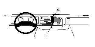 BRODIT - W126349380 - ProClip ProClip