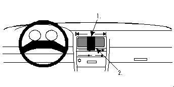 BRODIT - W126349404 - ProClip ProClip