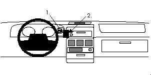BRODIT - W126349407 - ProClip ProClip