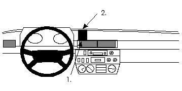 BRODIT - W126349413 - ProClip ProClip