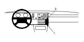 BRODIT - W126349422 - ProClip ProClip