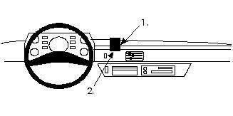 BRODIT - W126349427 - ProClip ProClip