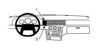 BRODIT - W126349456 - ProClip ProClip